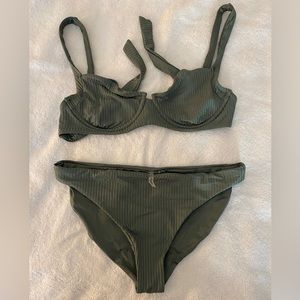 Vitamin A Ribbed Swimsuit